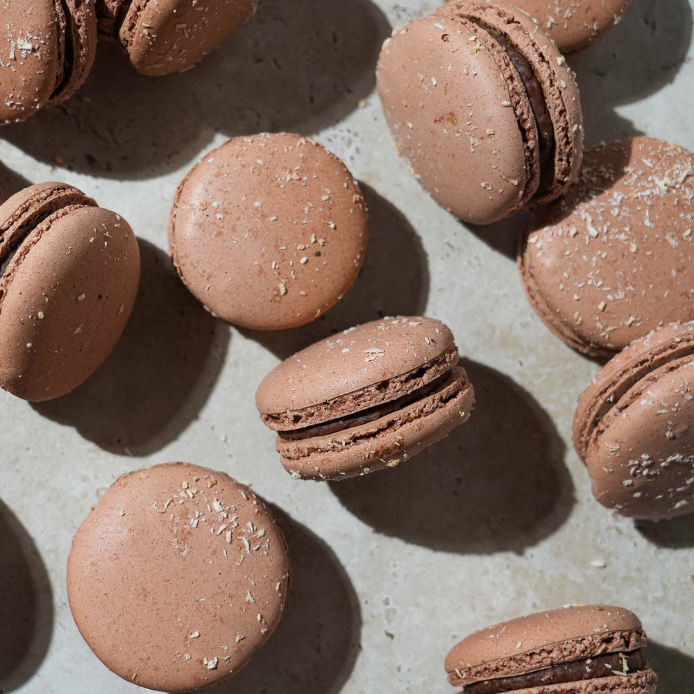 Lamington Macaron Tower